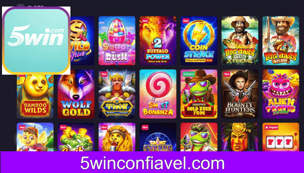 Aplicativo móvel 5WIN para iOS e Android